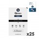 QCHARX INTERNATIONAL - Laminas de proteccion frontales qcharx hidrogelprime para qx1 lite 25 unidades - QCHPRIME25.LITE